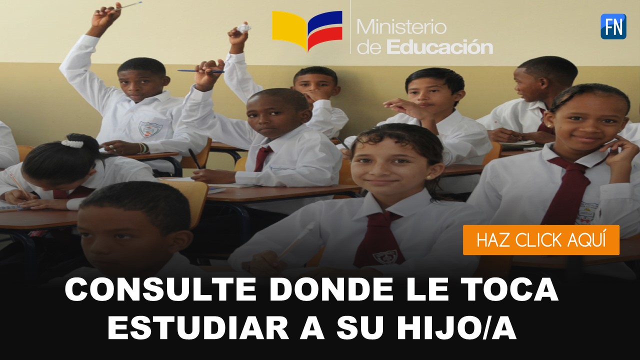 donde le toca estudiar a su hijo